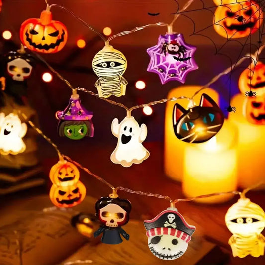 Guirlande LED Personnages Halloween