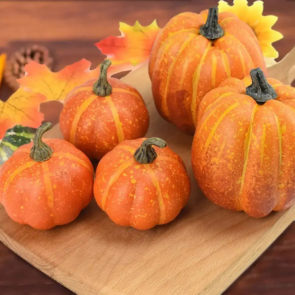 Artificial Pumpkins Halloween &amp; Thanksgiving